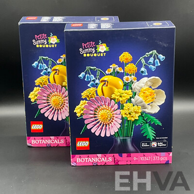 LEGO Botanicals (10347) - Petite Sunny Bouquet - Lot of 2