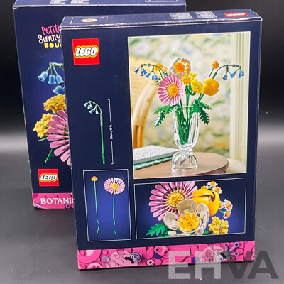 LEGO Botanicals (10347) - Petite Sunny Bouquet - Lot of 2