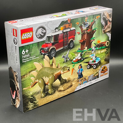 LEGO Harry Potter (76421) and LEGO Jurassic World Dinosaur Missions (76965) - Lot of 2