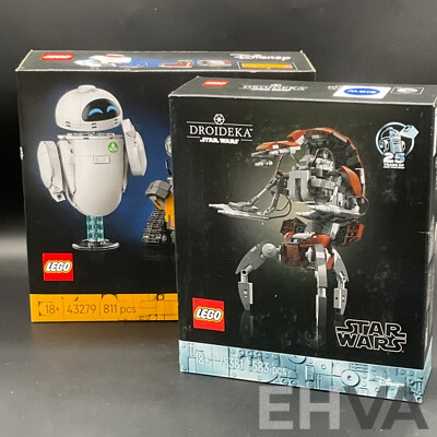 LEGO StarWars (75381) and Disney Pixar Wall.E (43279) - Lot of 2
