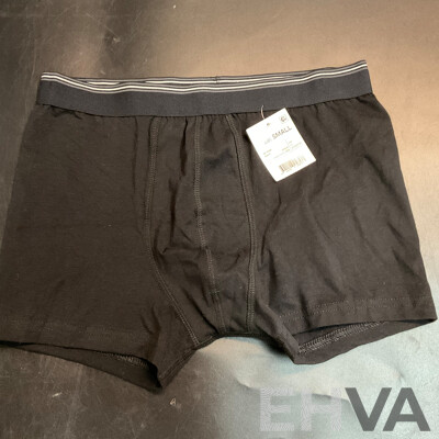 Puma T-Shirt & Cotton On, Step One Tops & Black Trunk - Size S & Assorted Bonds Socks