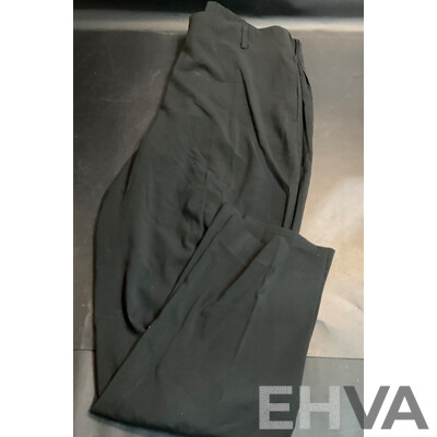 Tommy Hilfiger Rose T-Shirt Size L & Ladies 3/4-Sleeve Shirt White & Long-Black Pants Sizes 12 & 14 - Lot of 5