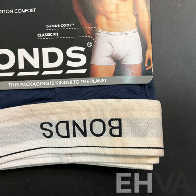 Tommy Hilfiger Blue Polo Shirt Size L & Bonds Trunk Size L X2