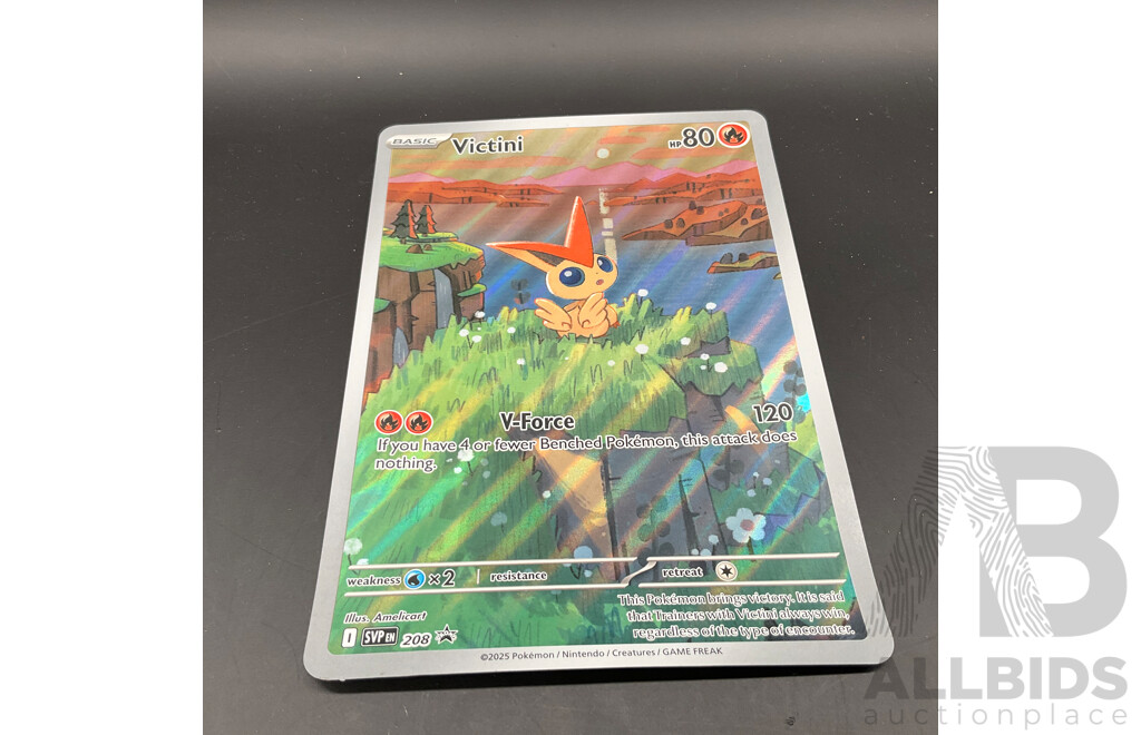 Pokenmon Jambo Cards - 2023 SVP049 Zapdos EX ,2025 SVP208 Victini, 2024SVP 086 Mabosstiff EX - Holofoil - Lot of 3