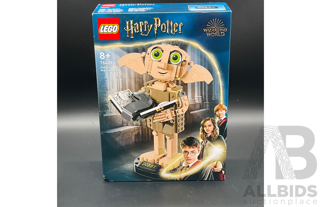 LEGO Harry Potter (76421) and LEGO Jurassic World Dinosaur Missions (76965) - Lot of 2