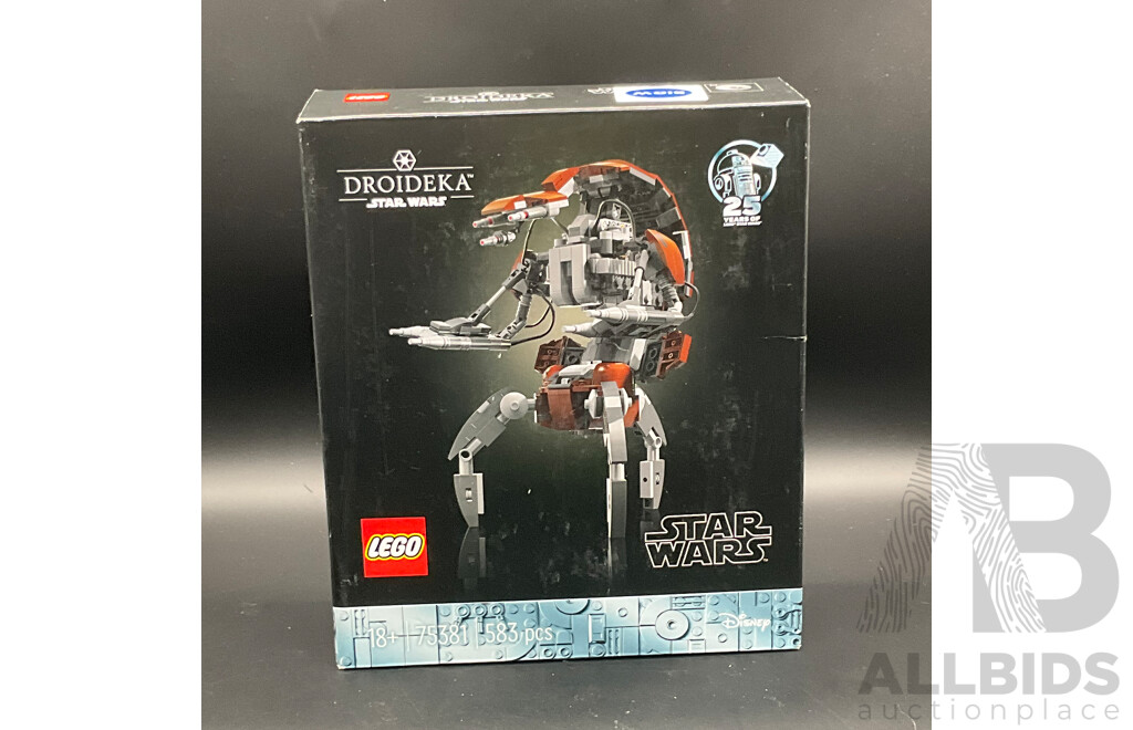 LEGO StarWars (75381) and Disney Pixar Wall.E (43279) - Lot of 2