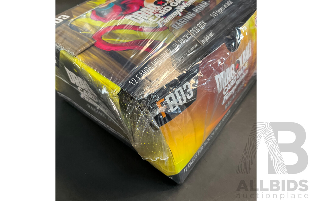 FB03 Dragon Ball Card Game Fusion World Raging Roar Booster Box