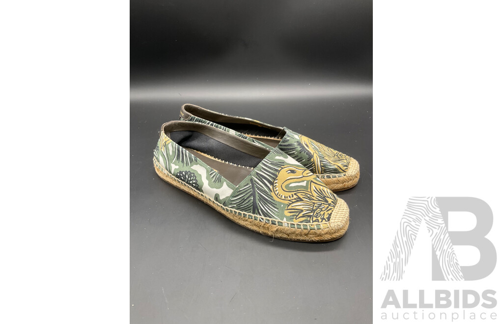 Pair of Burberry Branded Espadrilles