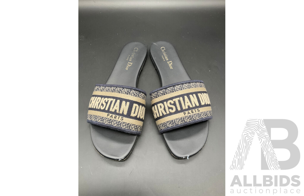 Slides Branded Christian Dior