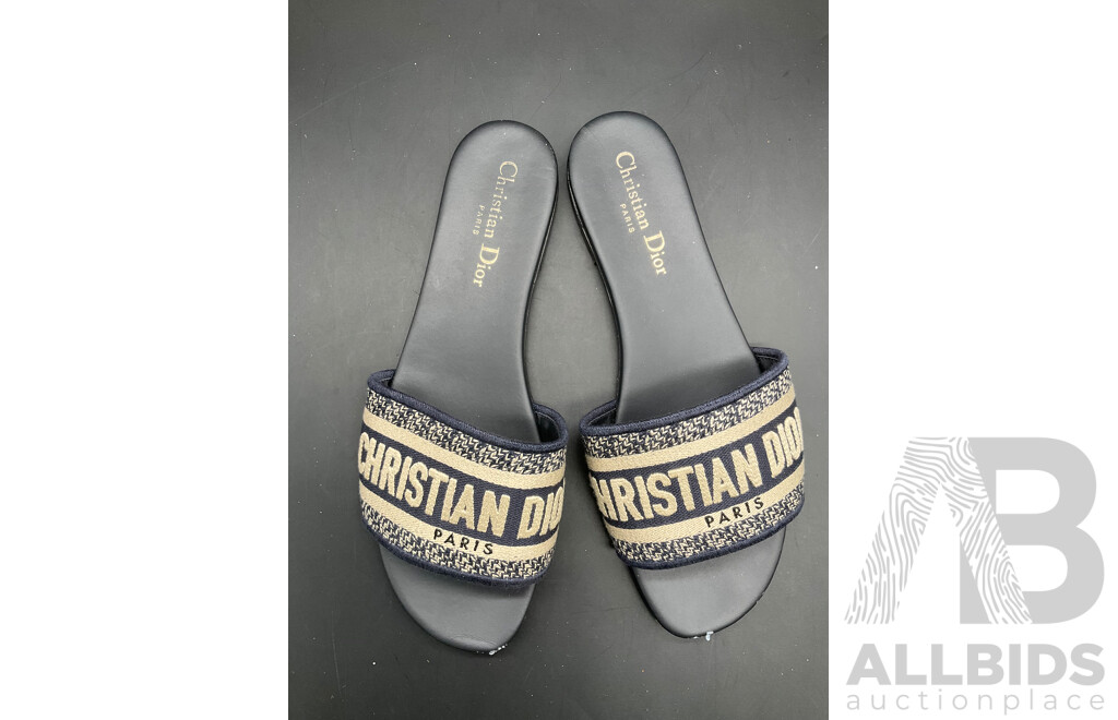 Slides Branded Christian Dior