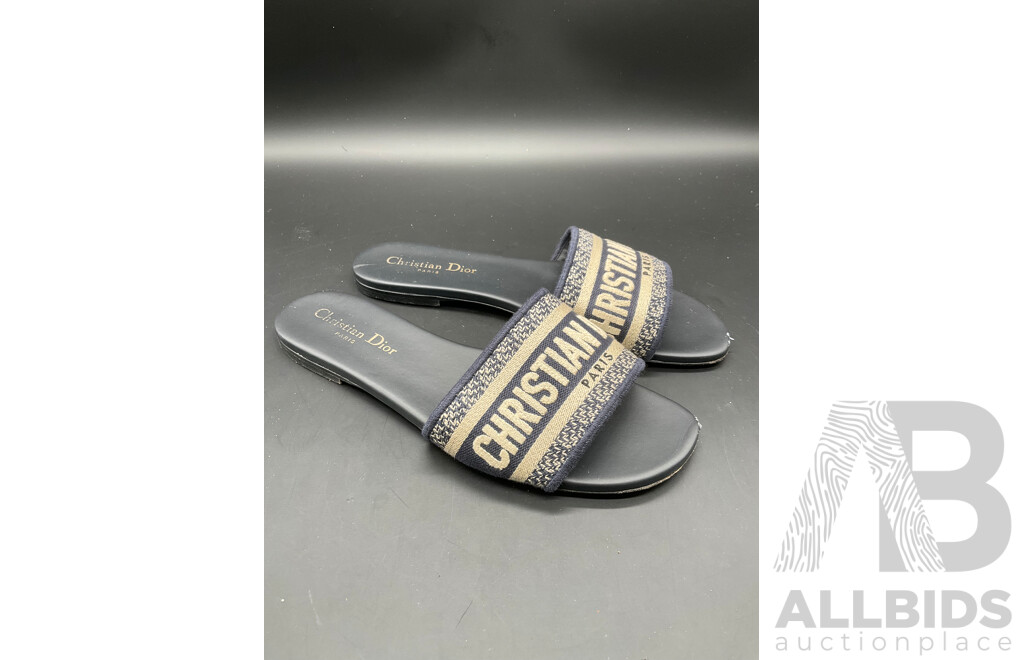Slides Branded Christian Dior