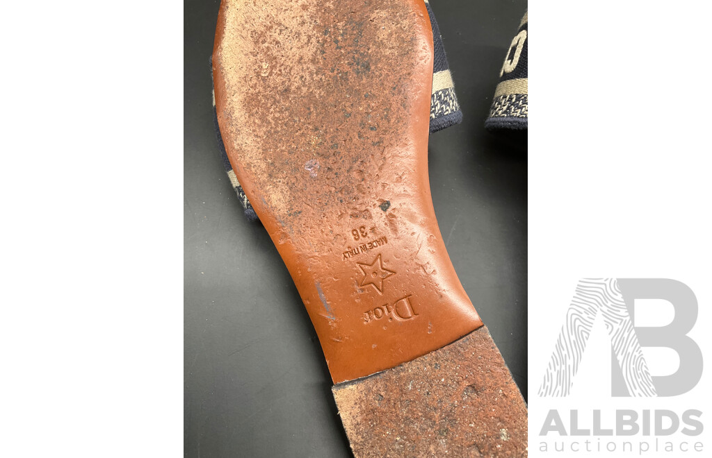 Slides Branded Christian Dior