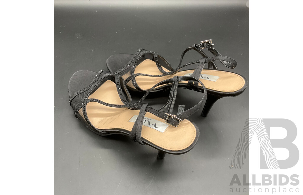 Strappy Evening Sandal Branded NINA BLOSSOM