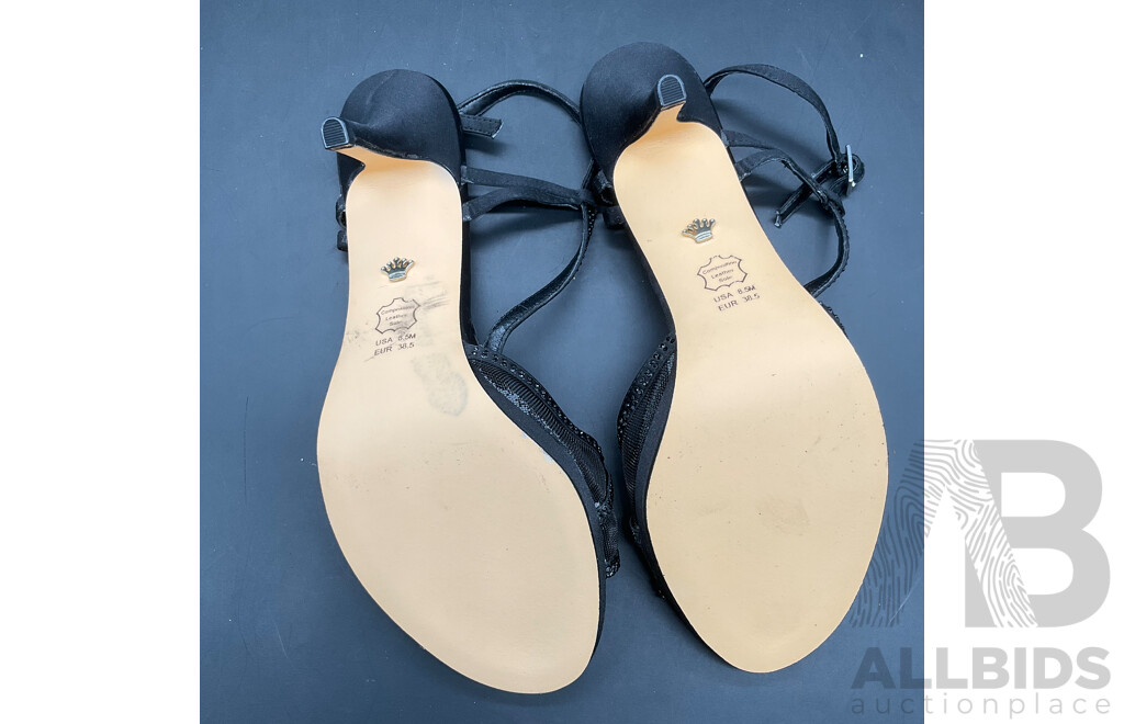 Strappy Evening Sandal Branded NINA BLOSSOM