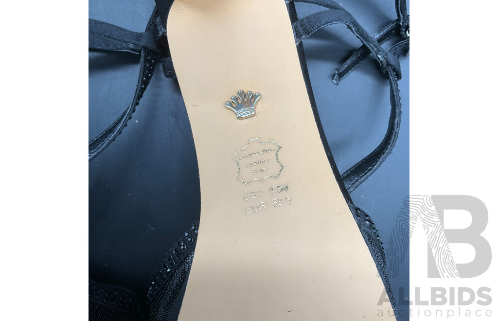 Strappy Evening Sandal Branded NINA BLOSSOM