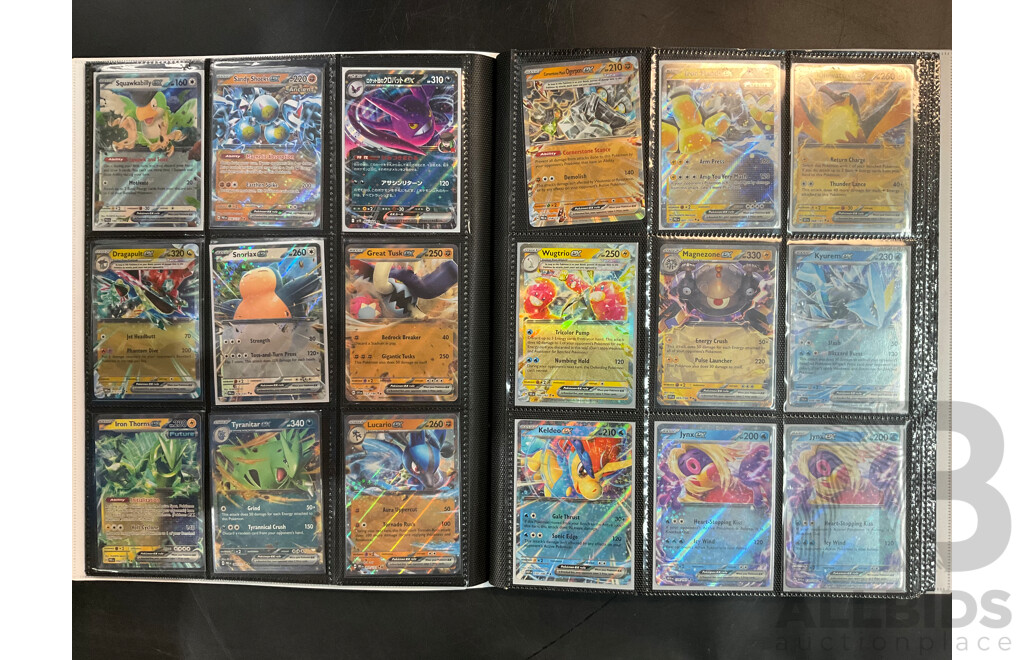 Album with Assorted 95 RR Pokémon EX Cards (EN&JP)