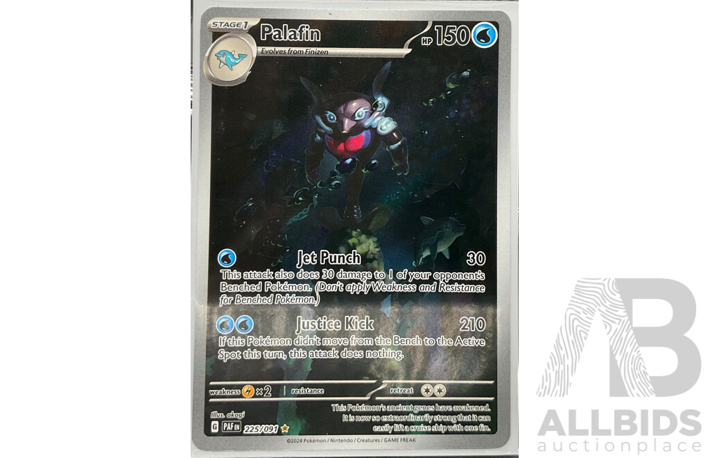 Collection of Six Illustration Rare & Black Star Promo English Pokémon Cards