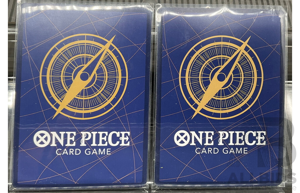 One Piece Bartholomew Kuma & Boa Hancock Foil Trading Cards