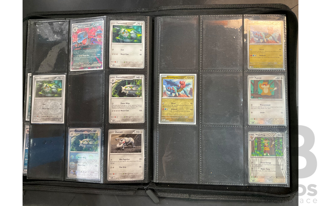 Two Albums with BLK & WHT Pokémon Cards (EN)