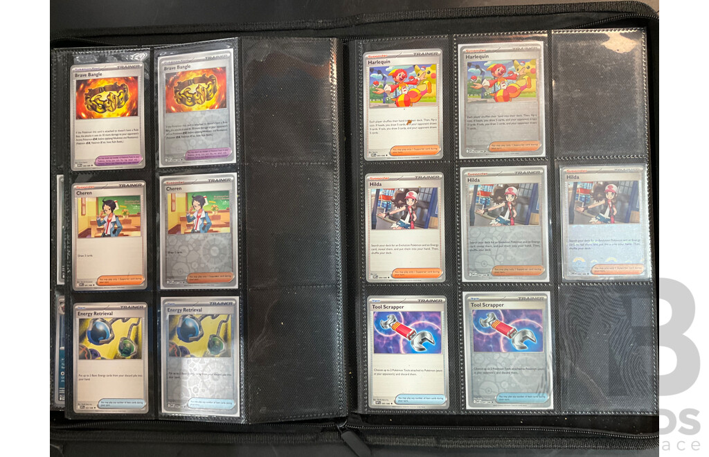 Two Albums with BLK & WHT Pokémon Cards (EN)