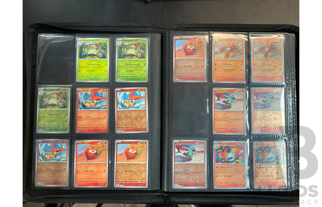 Two Albums with BLK & WHT Pokémon Cards (EN)