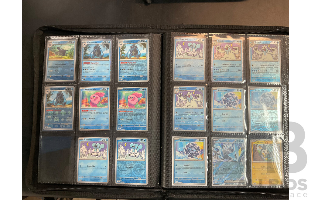 Two Albums with BLK & WHT Pokémon Cards (EN)