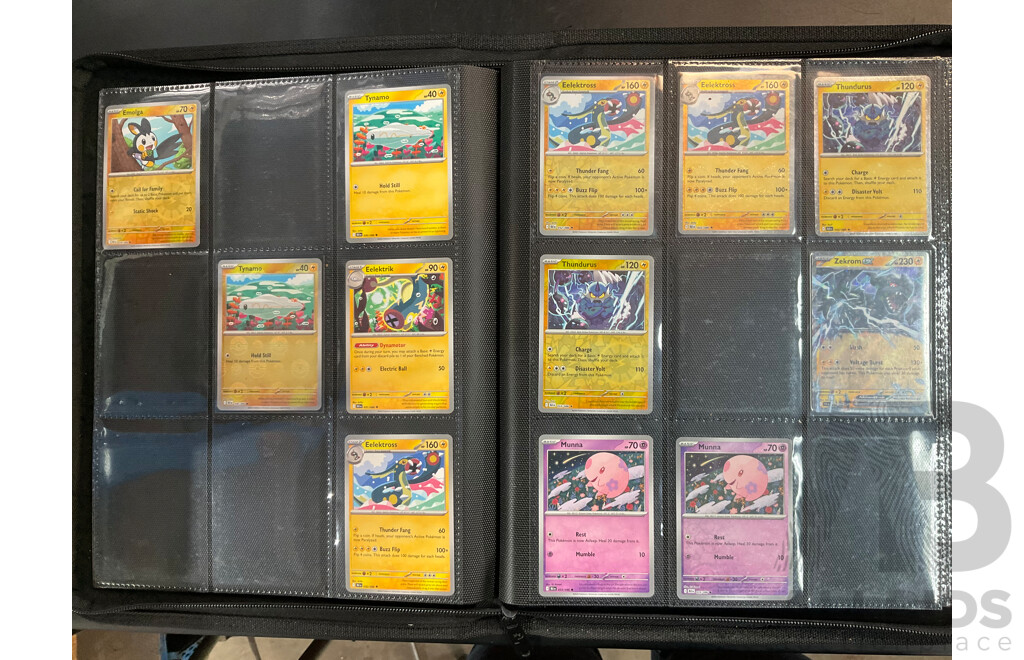 Two Albums with BLK & WHT Pokémon Cards (EN)