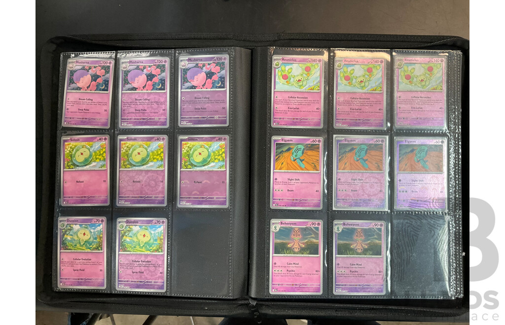 Two Albums with BLK & WHT Pokémon Cards (EN)