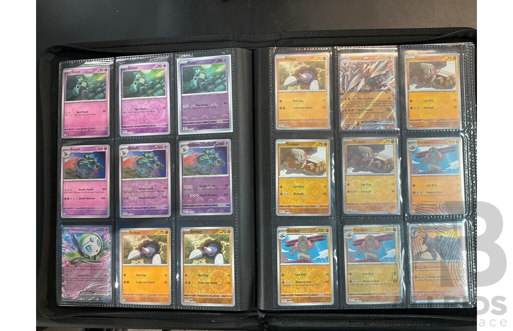 Two Albums with BLK & WHT Pokémon Cards (EN)