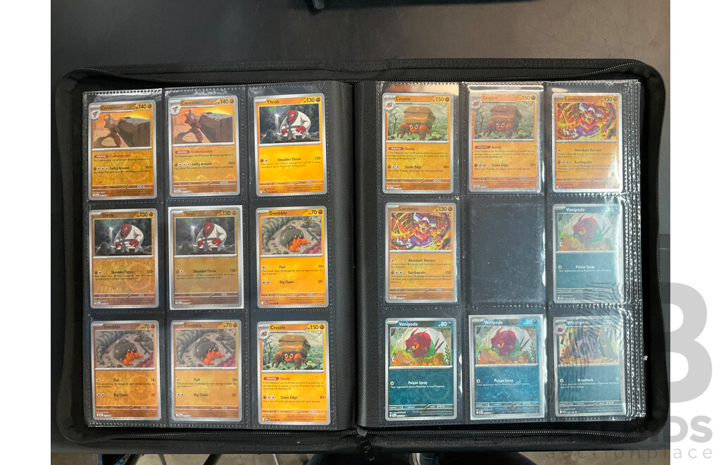 Two Albums with BLK & WHT Pokémon Cards (EN)