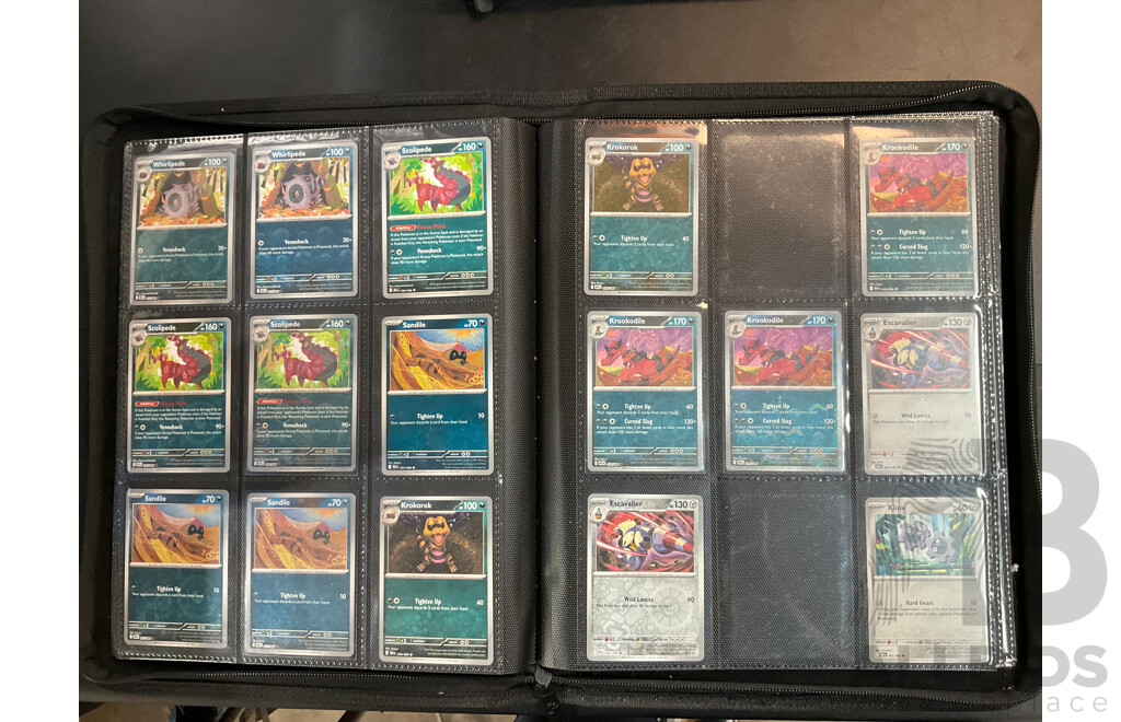 Two Albums with BLK & WHT Pokémon Cards (EN)