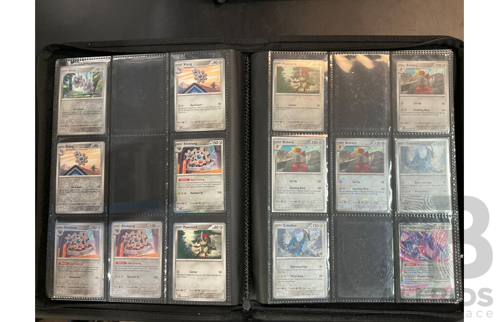 Two Albums with BLK & WHT Pokémon Cards (EN)