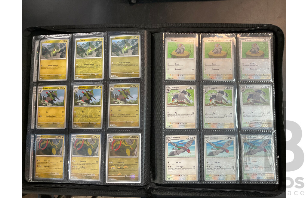 Two Albums with BLK & WHT Pokémon Cards (EN)