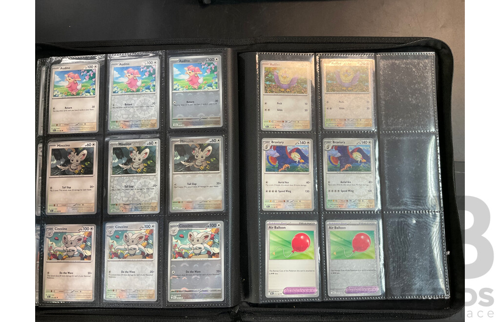 Two Albums with BLK & WHT Pokémon Cards (EN)