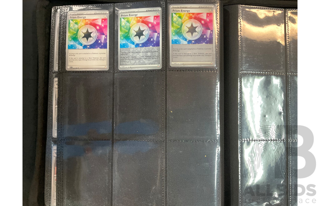 Two Albums with BLK & WHT Pokémon Cards (EN)