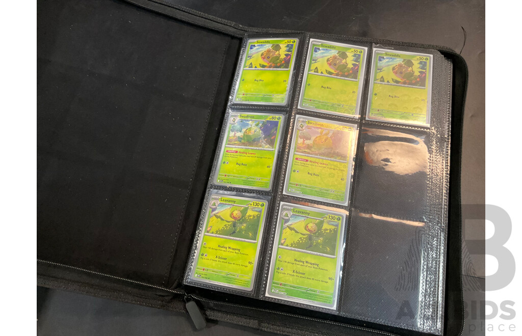 Two Albums with BLK & WHT Pokémon Cards (EN)