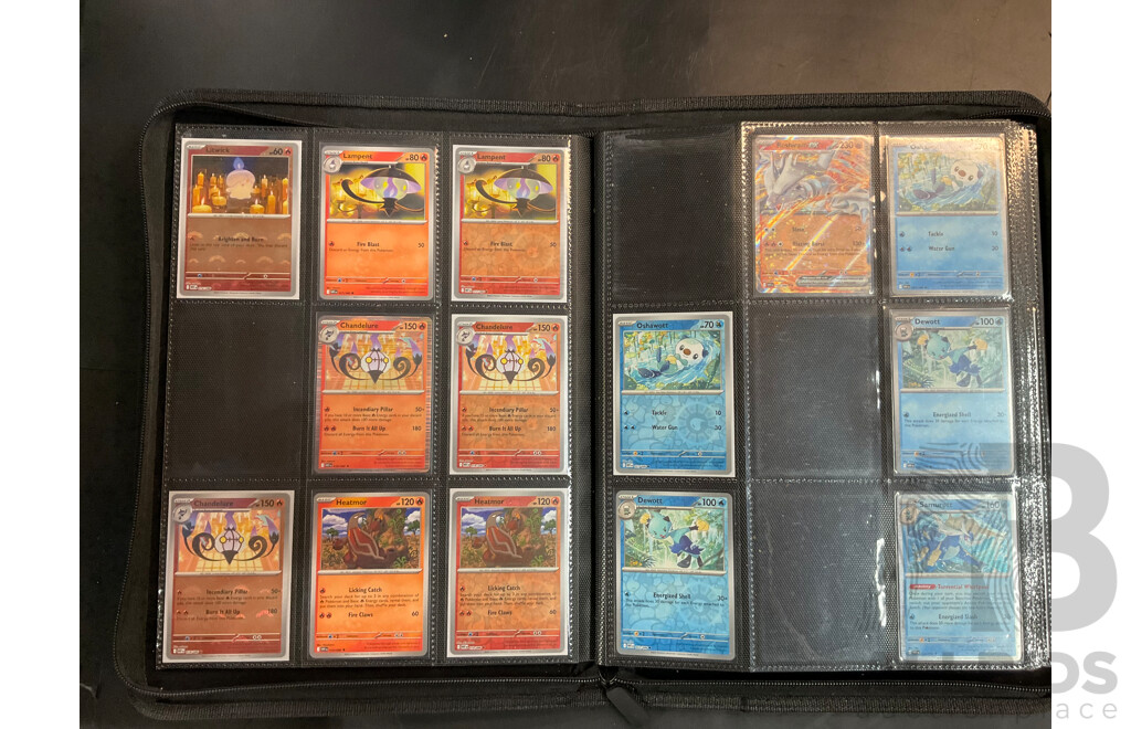 Two Albums with BLK & WHT Pokémon Cards (EN)