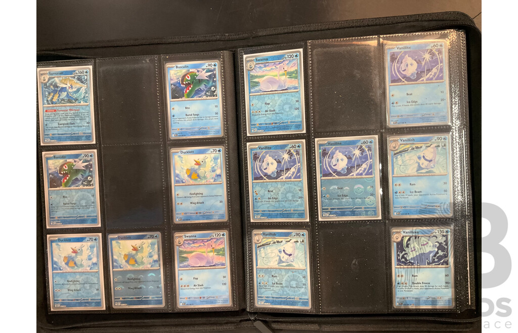 Two Albums with BLK & WHT Pokémon Cards (EN)