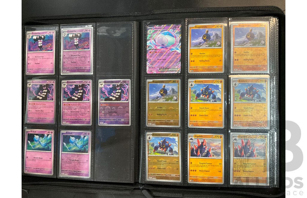 Two Albums with BLK & WHT Pokémon Cards (EN)