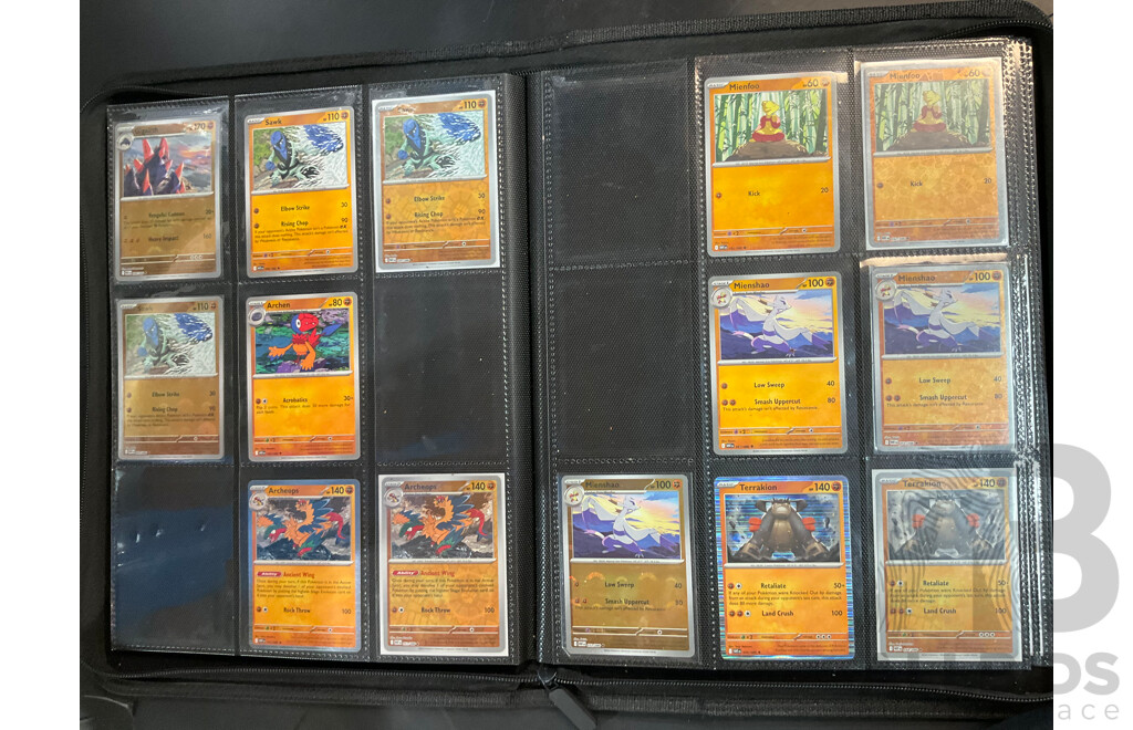 Two Albums with BLK & WHT Pokémon Cards (EN)