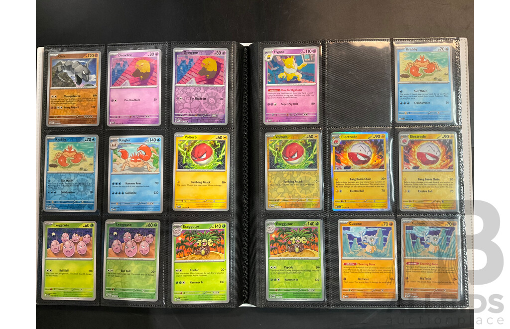 Two Albums with Energy, MEW & SVI Pokémon Cards (EN)