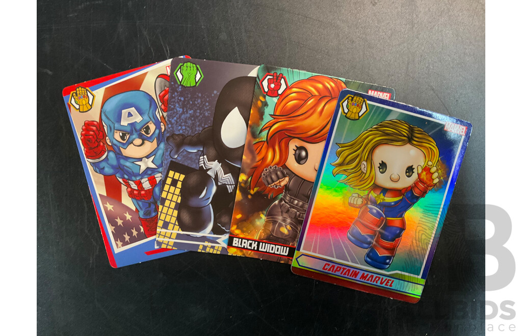 Mixed Lot - Assorted TCG Cards Includes Marvel, Disney, Digimon, Nostalgix, Grand Archive and More