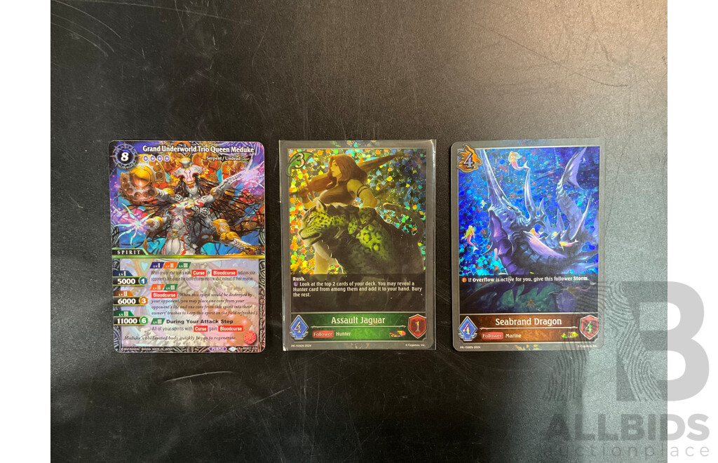 Mixed Lot - Assorted TCG Cards Includes Marvel, Disney, Digimon, Nostalgix, Grand Archive and More