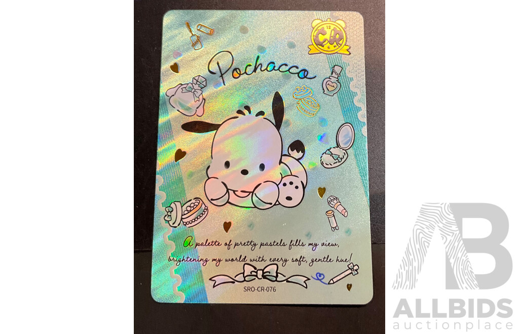 Sannio Characters Trading Cards Includes SSR, UR, CR and More - Lot of 80 Cards