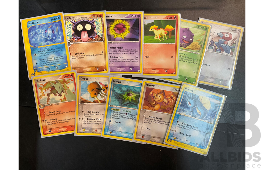 2004–2016 Vintage Pokémon Trading Cards – Assorted Lot incl. Pikachu, Charmander & More
