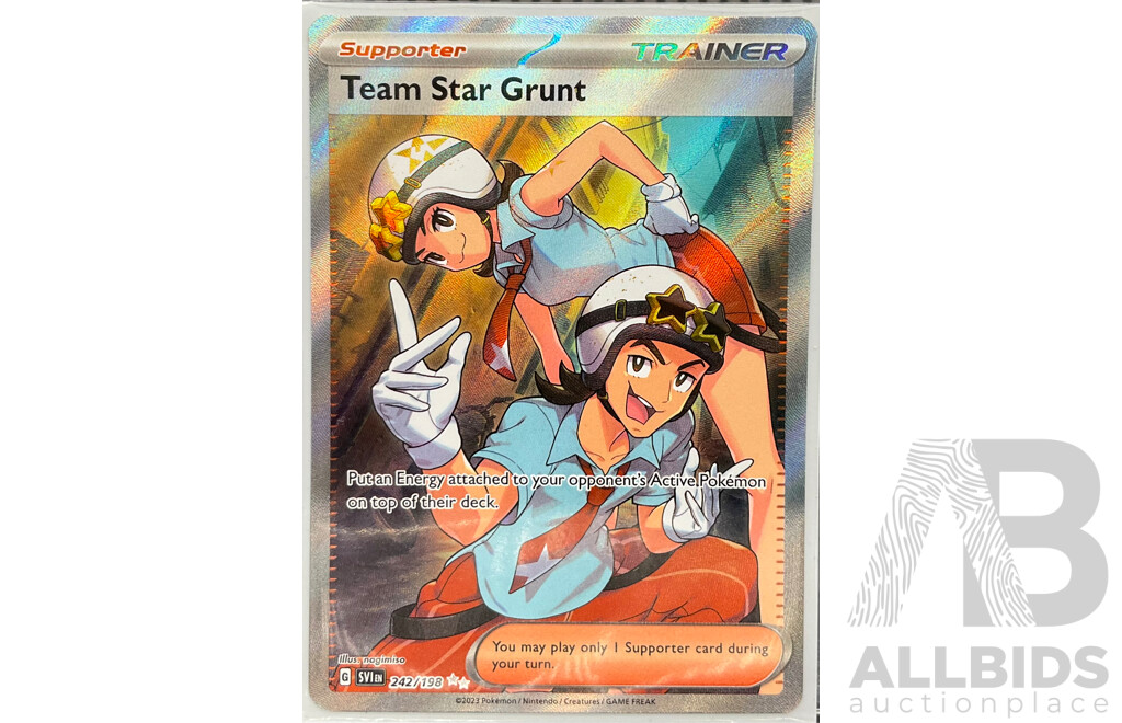 Collection of Seven Supporter Super Rare Pokémon Cards (EN&JP)