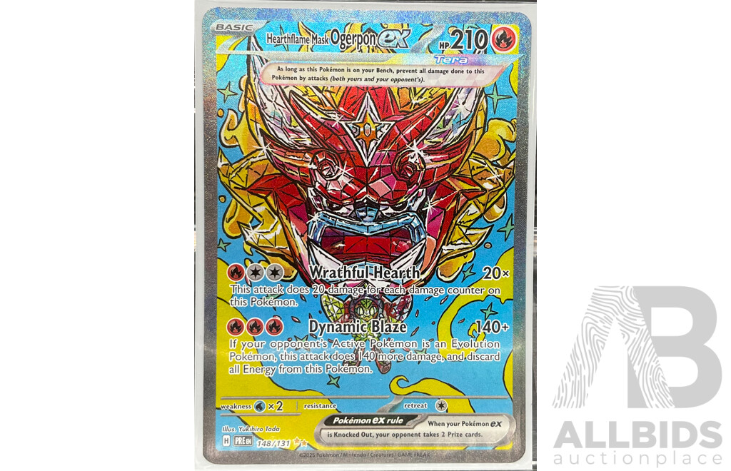 Collection of Six Special Art Rare & Ultra Rare & Double Rare Pokémon Cards