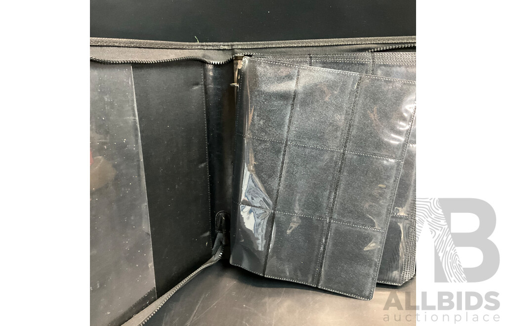 Assorted Collector's Album and Card Stoppers and Pokemon & Dragon Ball Redemption Cards