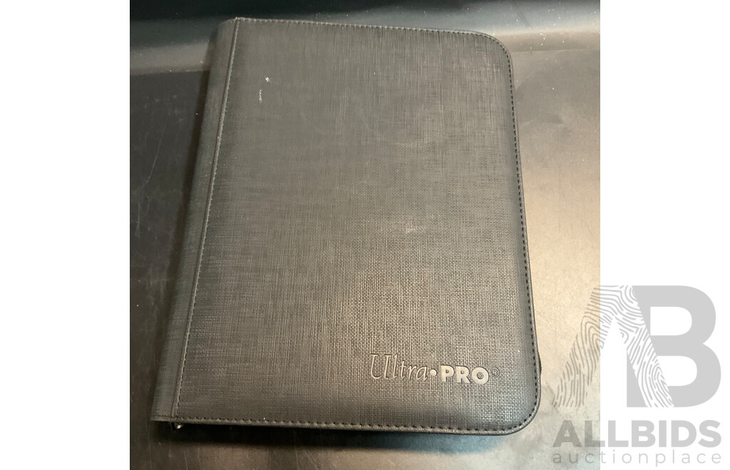 Assorted Collector's Album and Card Stoppers and Pokemon & Dragon Ball Redemption Cards