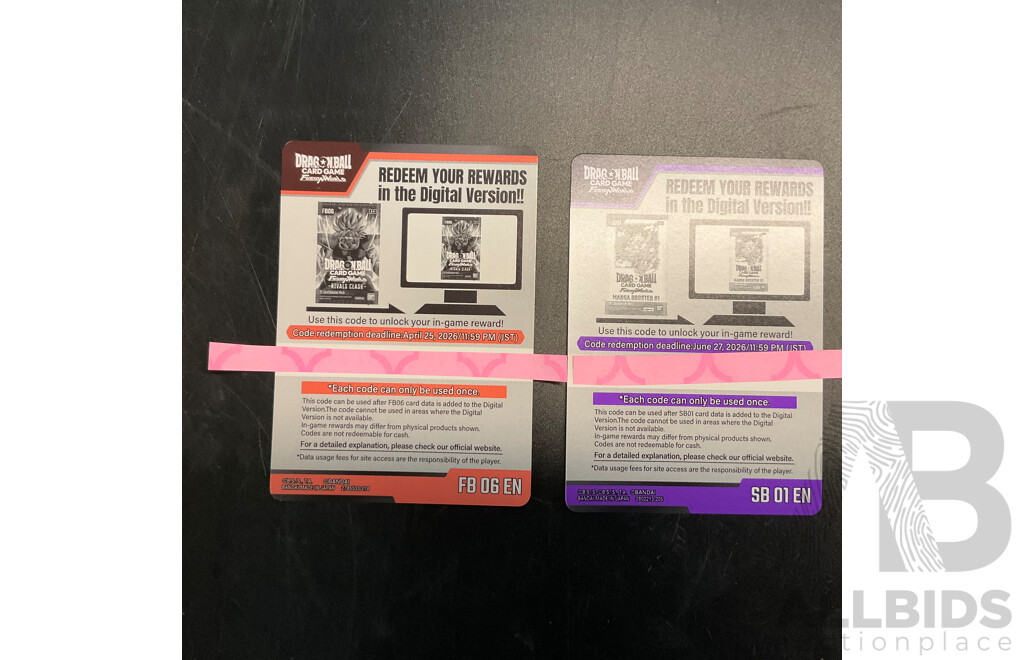 Assorted Collector's Album and Card Stoppers and Pokemon & Dragon Ball Redemption Cards